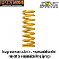 KING SPRINGS - Ressort (à l'unité) +40mm +100/300KG arrière Toyota LandCruiser HDJ80 HZJ105