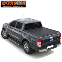 COUVRE BENNE COULISSANT MOUNTAIN TOP FORD RANGER 2016+ SUPER CAB NOIR