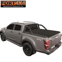 COUVRE BENNE COULISSANT MOUNTAIN TOP EVO ISUZU DMAX 2020+ SPACE CAB NOIR