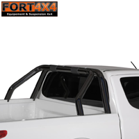 ROLL BAR NOIR COMPATIBLE ROLL TOP COVER MITSUBISHI L200 DOUBLE CAB 2016+