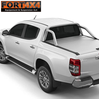 ROLL BAR INOX POUR ROLL COVER MOUNTAIN TOP MITSUBISHI L200 DOUBLE CAB 2016+