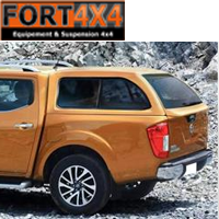 HARD TOP LINEXTRAS NISSAN NP300 2016+ DOUBLE CAB AVEC VITRES LATERALES COULISSANTES
