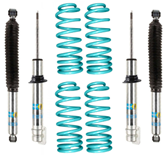 EN STOCK kit suspension + 50mm -4 amortisseurs Bilstein B8 5100- 4 ressorts DOBINSON progréssifs -Avant +40 kg-convient UNIQUEMENT aux moteurs 3,0 L TD 3,7 L V6 4,7 L