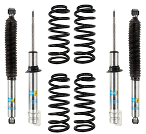 EN STOCK kit suspension + 50mm -4 amortisseurs Bilstein B8 5100- 4 ressorts -Avant +80 kg arrière + 100kg-convient UNIQUEMENT aux moteurs 3,0 L TD 3,7 L V6 4,7 L