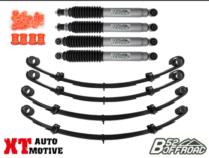 xt automotive-KIT SUSPENSIO? TOUT-TERRAIN COMPLET XT/B52 +5CM POUR SUZUKI SJ ET SAMURAI-Gamme confort