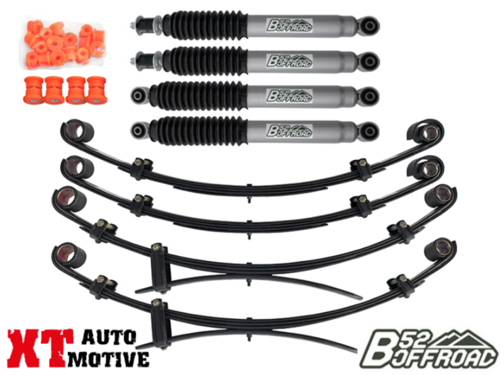 XT AUTOMOTIVE-KIT DE SUSPENSION TOUT-TERRAIN COMPLET XT/B52 +5CM POUR SUZUKI SJ ET SAMURAI-super confort 