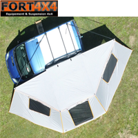 ROCKALU - PACK AUVENT SEMI CIRCULAIRE 360°AUTOPORTANT + PAROIS + LED