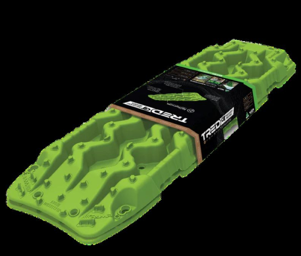 TRED-Plaques à sable GT Recovery vert fluo - La paire