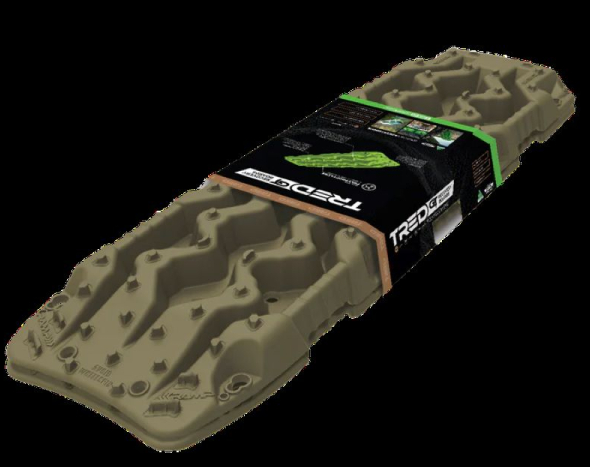 TRED-Plaques à sable GT Recovery vert militaire - La paire