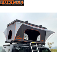 BULLFACE - TENTE DE TOIT ALUMINIUM ERFOUD NOIRE - PORT OFFERT - EN STOCK