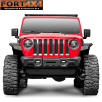 PARE CHOC AVANT RIVAL POUR JEEP WRANGLER STUBBY - EN ACIER
