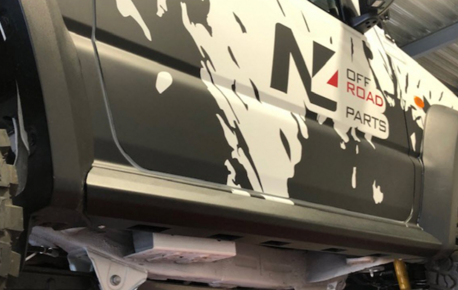 Protections tubulaires profilé de bas de caisse Suzuki Jimny GL N4-Offroad
