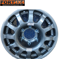 JANTE ALU BRAID FULLRACE GRISE 7X16 6X130 ET45 POUR MERCEDES SPRINTER 4X4 W906 ET W907