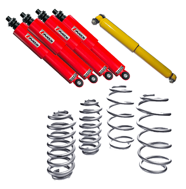 KIT SUSPENSION +30MM POUR INEOS GRENADIER TARAGE AVEC TREUIL-4 ressorts Eibach 4 amortisseurs Koni 1 Amortisseur de direction OME-EN STOCK