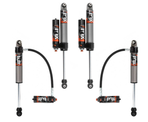 Jeu de 4 amortisseurs FOX Performance Elite 2.5 Réservoir réglable DSC EVO Lift 0-2' sur commande