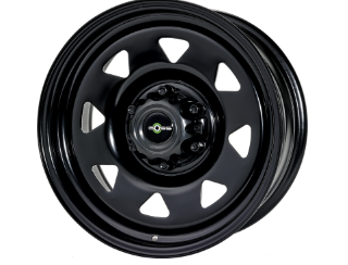 JANTE ACIER GOSS TRIANGULAR GENERATION II BLACK 7.5 X 18 ENTRAXE 6 X 139.7 DEPORT 20 POUR FORD RANGER