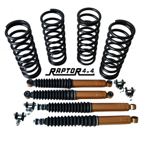 Kit réhausse suspension +5cm charge moyenne avec arbre de transmission- charge moyenne
