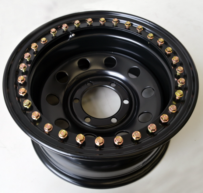 PACK 4 JANTE TYREX BEADLOCK 8X16 ET-35 NOIR 6X139.7 CB 110