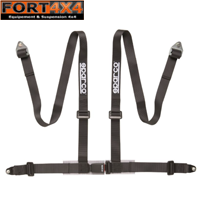 HARNAIS DE SECURITE 4 POINTS SPARCO CLUB H-4 NOIR