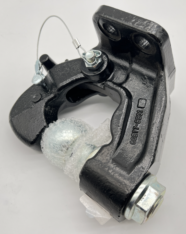 Crochet attelage mixte type crochet américain - 3.5T - 4 trous Ø17mm - entraxe 90x50mm