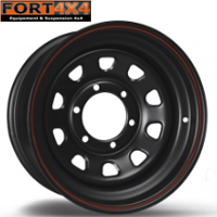 PACK DE 4 JANTES DAYTONA NOIRES 8X16 ET-25