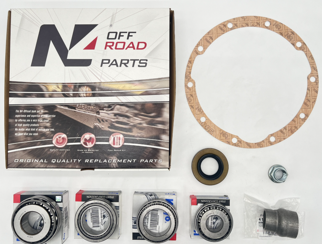 Kit réfection de pont arrière Land Cruiser HZJ7 HDJ80 avant 11/97 sans blocage