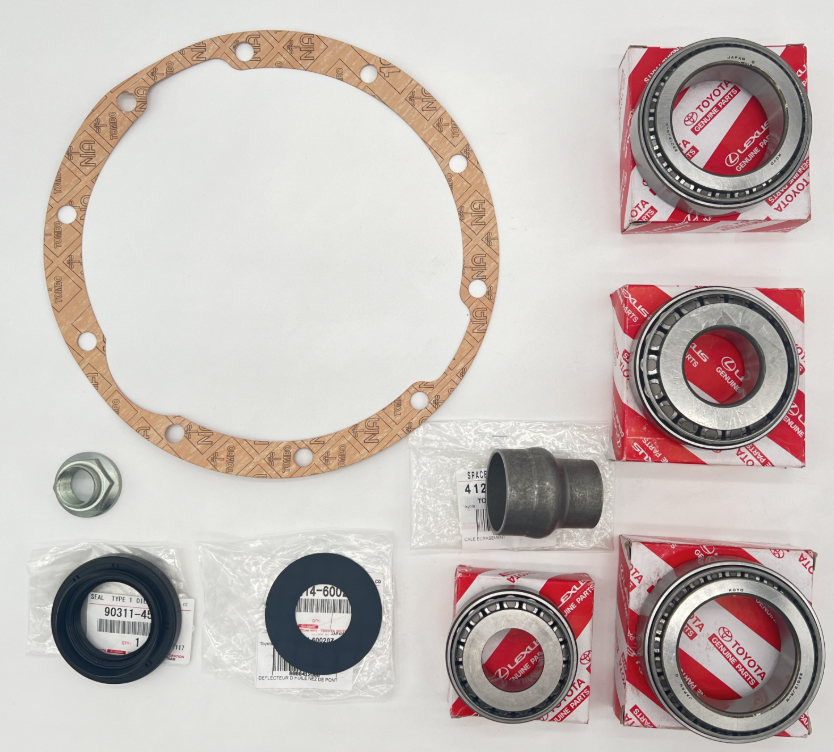 Kit réfection de pont arrière Land Cruiser HDJ80 -pour changement  Couple conique neuf