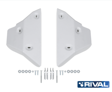 PLAQUE PROTECTION RIVAL TRIANGLES ISUZU D-MAX N60 2021+