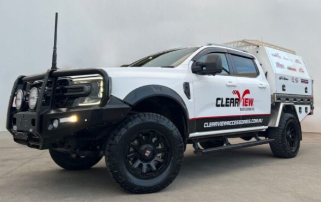 Marchepieds électriques ClearView [Paire] – Ford NG Ranger Double Cabine (à partir de 2022) / Volkswagen Amarok NF Double Cabine (à partir de 2022)