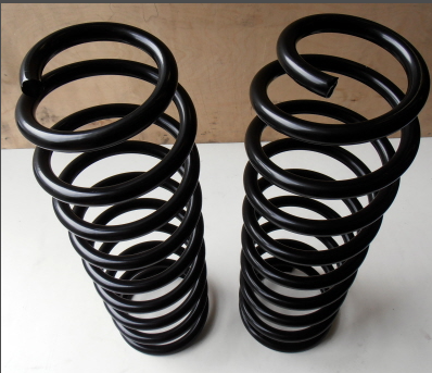 PAIRE DE RESSORTS ARRIÈRE +5 CM NOIRS POUR TOYOTA LJ FEU ROND