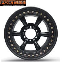 PACK 4 JANTES BEADLOCK TRACROCK 8x15 ET-35 Compatible avec :  Pajero L040, série V20, PAJERO SPORT, L200 (96-05) 