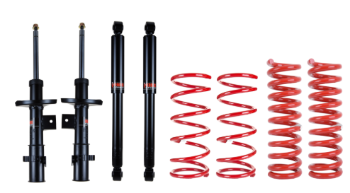 PEDDERS-KIT SUSPENSION + 4 CMS- 4 AMORTISSEURS + 4 RESSORTS 