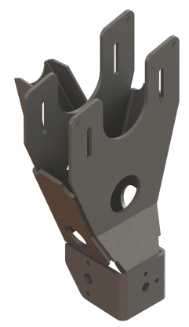 Support de barre Panhard arrière pour Nissan Patrol Y60/Y61-Produit brut, prêt à souder