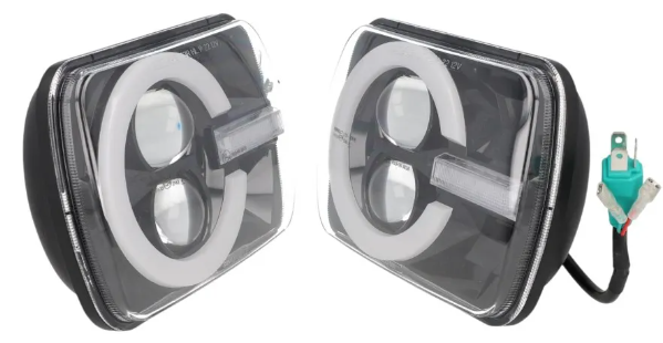 Phares LED homologués 5x7 