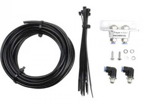 Superior Engineering-KIT RENIFLARD MISE À L'AIR BOITE DE VITESSE ET PONT 2 ports