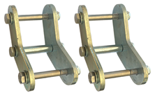 Paire de jumelles avant ou arriere -pour Suzuki SJ Samurai - 120 mm-fabriqué en acier renforcé C40 de 8 mm d'épaisseur-SURÉLEVÉE DE +2.5 CM.