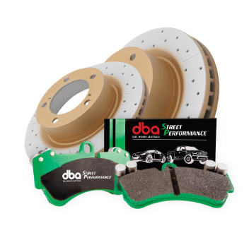 DBA-KITFREINAGE HAUTE PERFORMANCE NISSAN PATHFINDER R51-2 DISQUES XGOLD 296 MM + PLAQUETTES