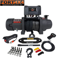 TREUIL FORT 4X4 4309KG 12V - DEMULTIPLICATION 216:1