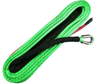 corde plasma DYNEMA SK 75   12mm x 27m vert 13000KG POUR TREUIL