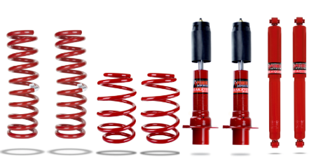 PEDDERS-Kit de suspension + 30MM pour Jeep Cherokee KJ-4 AMORTISSEUS SPORTSRYDER GAZ +4 RESSORTS MEDIUM