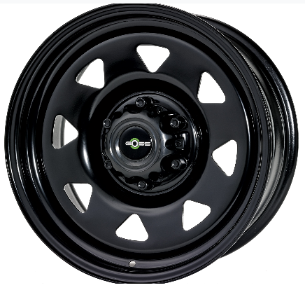 JANTE GOSS TRIANGULAR II BLACK 7X17  6x139.7 ET20 CB67.1 - l200 